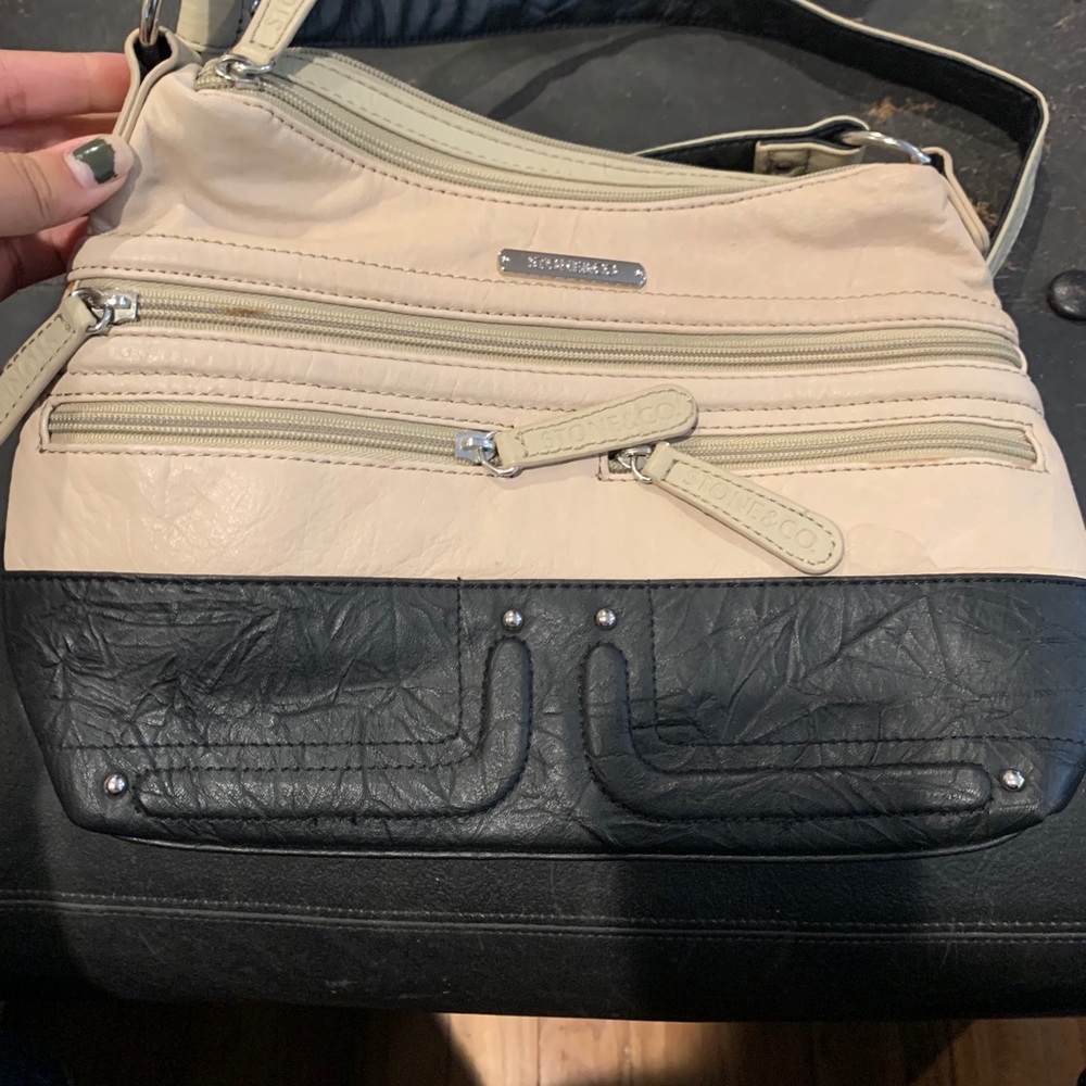 Stone & Co. Leather Shoulder Bag